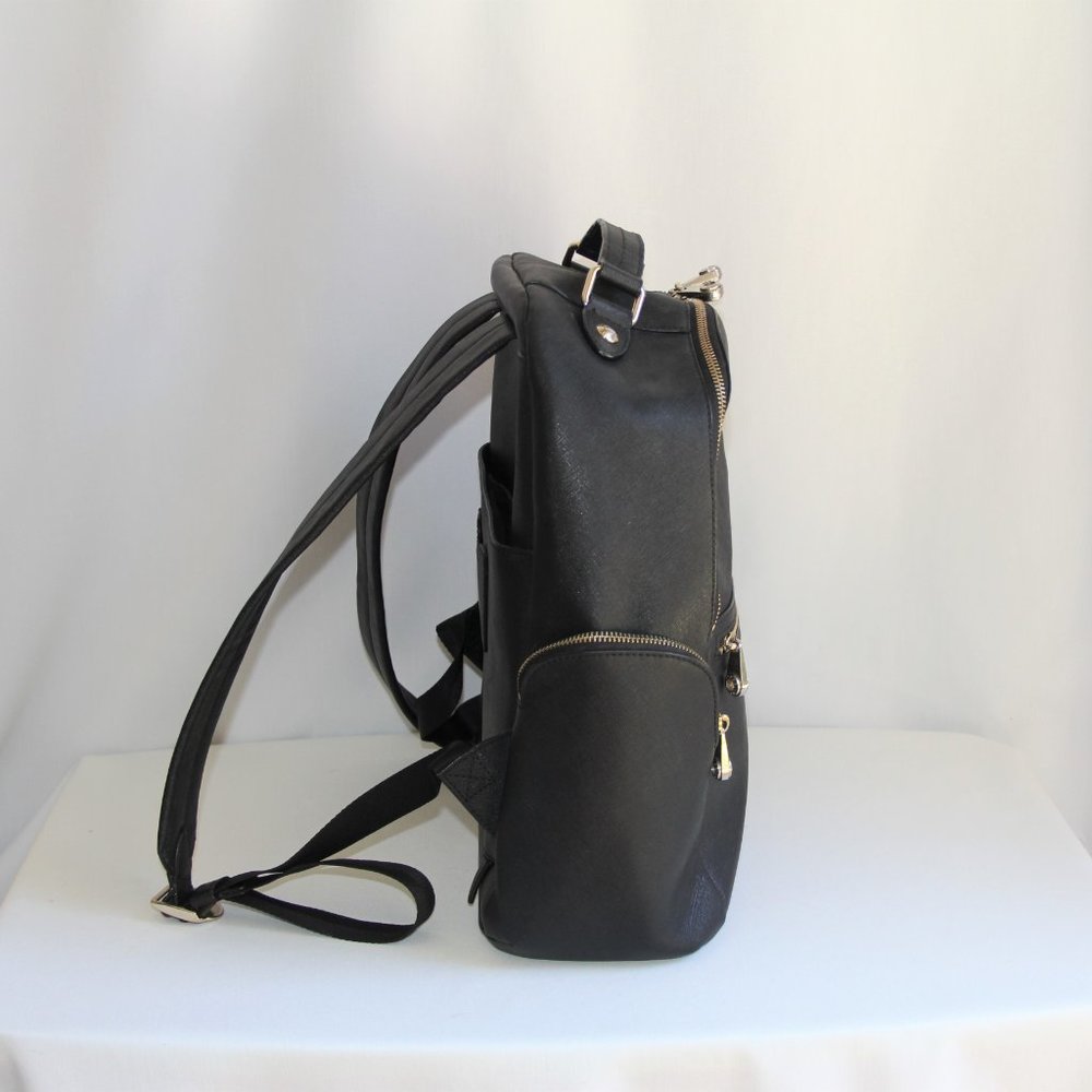 Henri Bendel Saffiano Leather Large Backpack - Picture 2 of 12